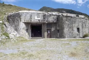 Ligne Maginot - SAINT OURS HAUT (SOH) - (Ouvrage d'artillerie) - Bloc 1
L’entrée de l'ouvrage