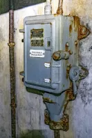 Ligne Maginot - SAINT OURS HAUT (SOH) - (Ouvrage d'artillerie) - Bloc 1
Etage inférieur. 
Local ventilateur