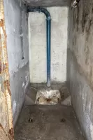Ligne Maginot - SAINT OURS HAUT (SOH) - (Ouvrage d'artillerie) - Bloc 1
Etage inférieur. 
Latrines