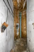 Ligne Maginot - SAINT OURS HAUT (SOH) - (Ouvrage d'artillerie) - Bloc 1
Couloir vers la caponnière (au fond)