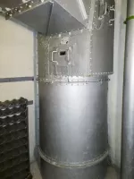 Ligne Maginot - SAINT OURS HAUT (SOH) - (Ouvrage d'artillerie) - Bloc 2
Système d'évacuation des douilles de  75
Fabrication Melius