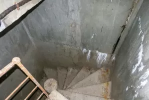 Ligne Maginot - SAINT OURS HAUT (SOH) - (Ouvrage d'artillerie) - Bloc 3
Sommet de la cage d'escalier