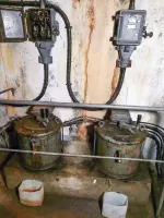 Ligne Maginot - SAINT OURS HAUT (SOH) - (Ouvrage d'artillerie) - Salle de neutralisation de l'ouvrage 
Rhéostats de démarrage des moteurs de ventilation