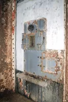 Ligne Maginot - SAINT OURS HAUT (SOH) - (Ouvrage d'artillerie) - Bloc 5
Etage intermédiaire
Créneau pour mortier de 50