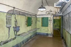 Ligne Maginot - SAINT OURS HAUT (SOH) - (Ouvrage d'artillerie) - Casernement
PC de l'ouvrage