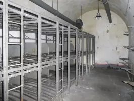 Ligne Maginot - SAINT OURS HAUT (SOH) - (Ouvrage d'artillerie) - Casernement
Chambrée pour la troupe