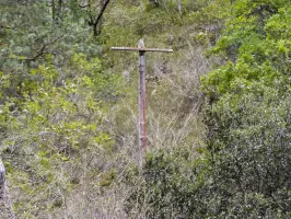 Ligne Maginot - FRESSINEA (FA) - (Ouvrage d'infanterie) - Ligne téléphonique reliant l'ouvrage à Rimplas