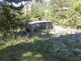 Ligne Maginot - LA VACHETTE - (Blockhaus pour canon) - 