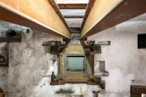 Ligne Maginot - MONTGENEVRE (BARRAGE RAPIDE) - (Blockhaus pour arme infanterie) - Créneau de gauche