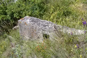 Ligne Maginot - MONTGENEVRE - CLOT ENJAIME  - (Blockhaus pour arme infanterie) - Vue avant
