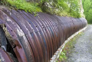 Ligne Maginot - ROCHE LA CROIX (RLC) - (Ouvrage d'artillerie) - Tunnel pare-avalanche 