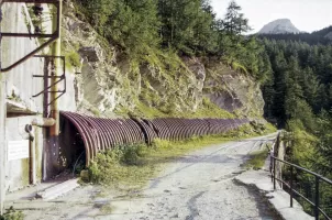 Ligne Maginot - ROCHE LA CROIX (RLC) - (Ouvrage d'artillerie) - Tunnel pare-avalanche
