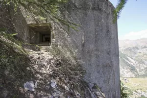 Ligne Maginot - ROCHE LA CROIX (RLC) - (Ouvrage d'artillerie) - Bloc 6
Créneau sud