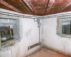 Ligne Maginot - ROCHE LA CROIX (RLC) - (Ouvrage d'artillerie) - Bloc 6
Etage supérieur, partie ouest.