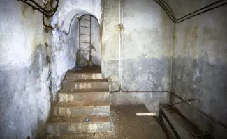 Ligne Maginot - ROCHE LA CROIX (RLC) - (Ouvrage d'artillerie) - Bloc 6
Galerie d'accès vue côté puits du bloc 5