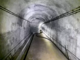 Ligne Maginot - ROCHE LA CROIX (RLC) - (Ouvrage d'artillerie) - Bloc 6
Galerie d'accès vers bloc 6