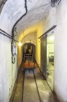 Ligne Maginot - ROCHE LA CROIX (RLC) - (Ouvrage d'artillerie) - Bloc 1
Couloir haut, recyclage de l'ancien magasin caverne de l'époque Séré de Rivières