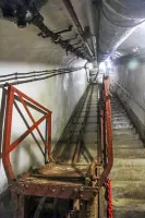 Ligne Maginot - ROCHE LA CROIX (RLC) - (Ouvrage d'artillerie) - Bloc 1
Le plan incliné pris du bas