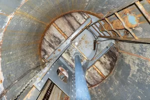 Ligne Maginot - ROCHE LA CROIX (RLC) - (Ouvrage d'artillerie) - Bloc 4
Puits de la cloche GFM.