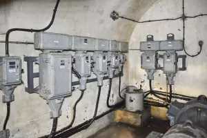 Ligne Maginot - ROCHE LA CROIX (RLC) - (Ouvrage d'artillerie) - Bloc 5
Sous-station de conversion de la tourelle