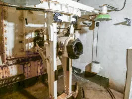 Ligne Maginot - ROCHE LA CROIX (RLC) - (Ouvrage d'artillerie) - Bloc 5
Étage supérieur
Mortiers de 75 Mle 1931