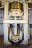 Ligne Maginot - ROCHE LA CROIX (RLC) - (Ouvrage d'artillerie) - Le bloc 5
Tourelle 75/33
Étage inférieur