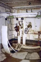 Ligne Maginot - ROCHE LA CROIX (RLC) - (Ouvrage d'artillerie) - Le bloc 5
Étage supérieur
Mortiers de 75 Mle 1931
