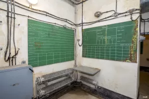 Ligne Maginot - ROCHE LA CROIX (RLC) - (Ouvrage d'artillerie) - Bloc 5
Étage intermédiaire
PC de la tourelle de 75mm
