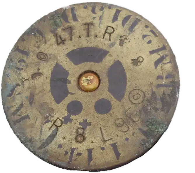Cartouche de 47mm Mle 1885 à obus de rupture Mle 1892 & 1892 G