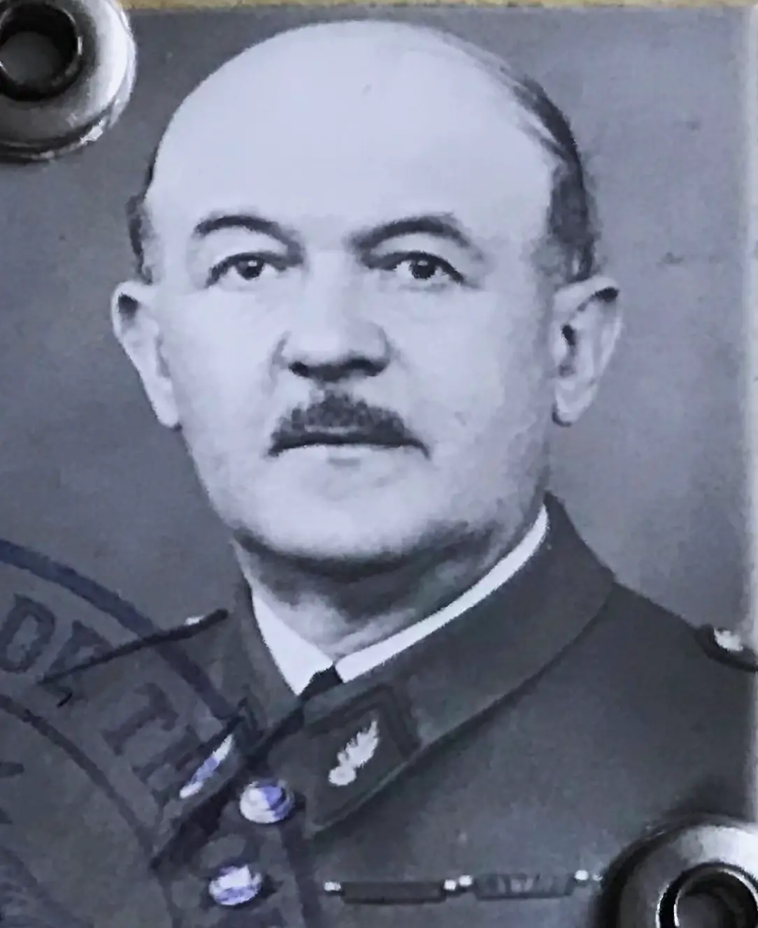 Ligne Maginot - VUILLAUME Georges, commandant (VUILLAUME) - Photo issue de la carte  d'identité militaire du CB Vuillaume