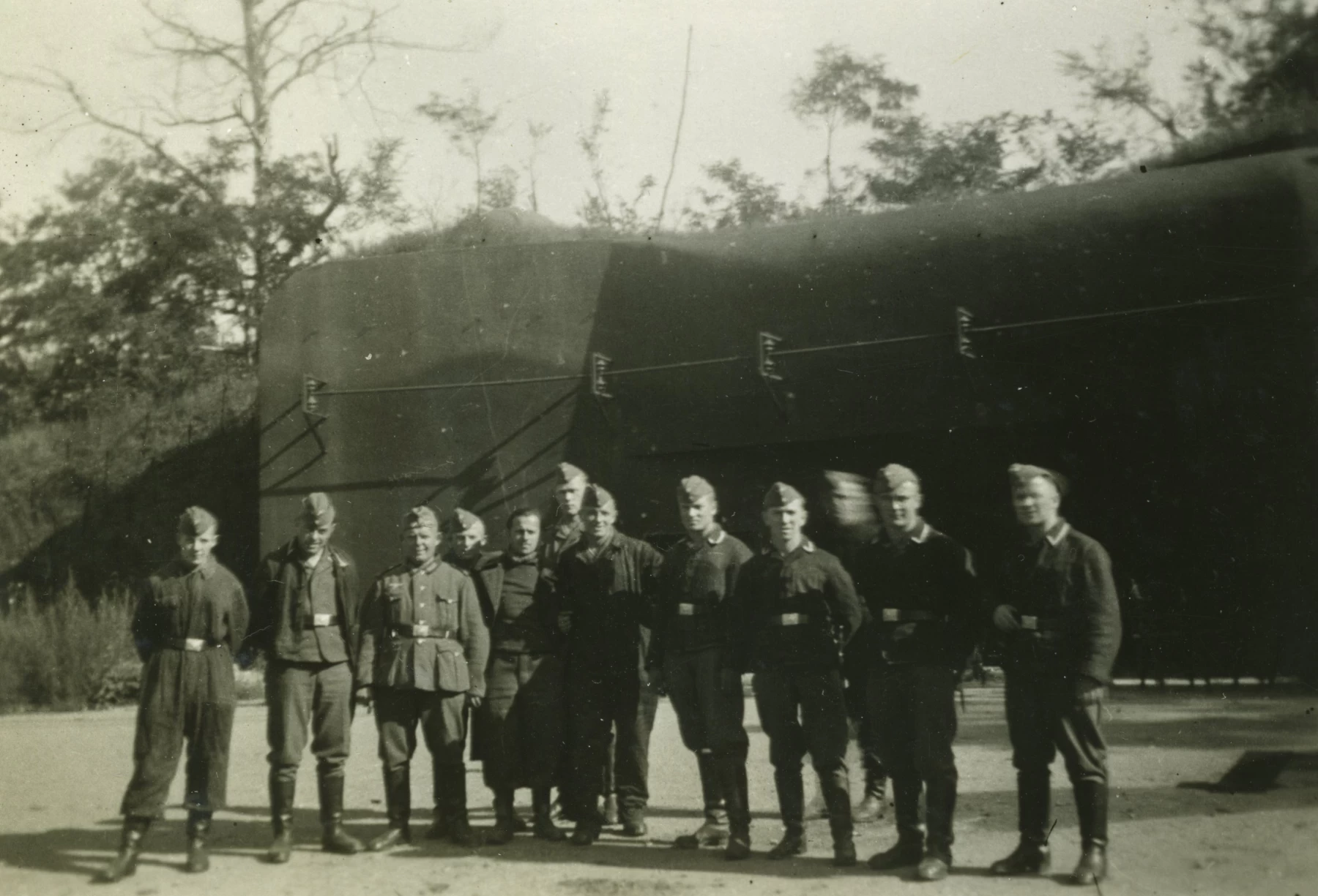 Ligne Maginot - BREHAIN - A6 - (Ouvrage d'artillerie) - L'entrée des hommes - Inconnu