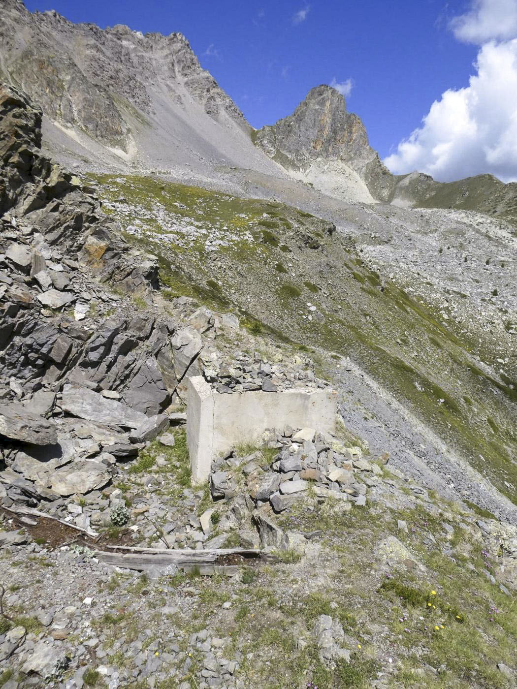 Ligne Maginot - COL DE BUFFERE - (Ouvrage d'infanterie) - Le blockhaus de remplacement du bloc 3 - ELLENA Daniel - CUNY Philippe
