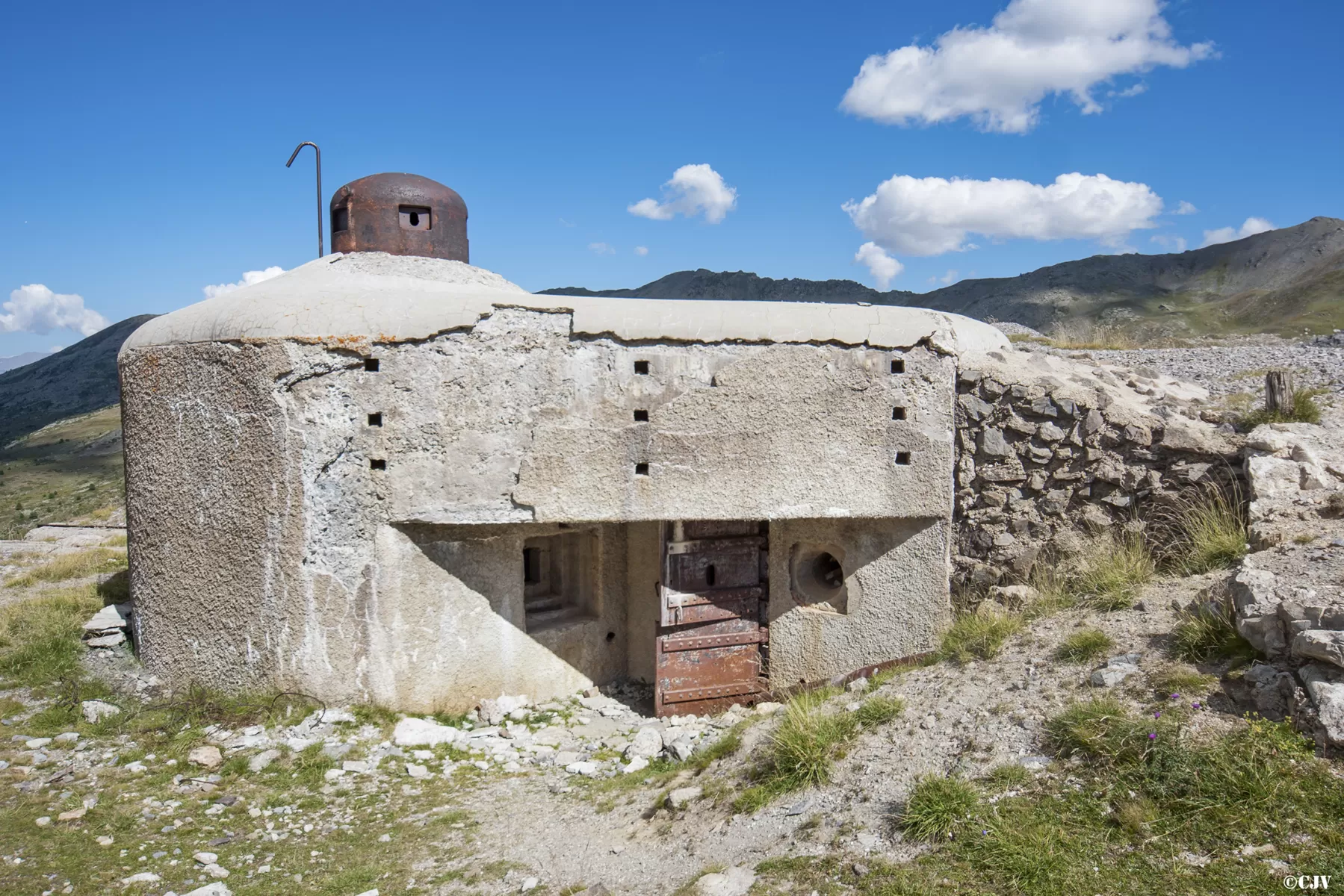 Ligne Maginot - COL DE BUFFERE - (Ouvrage d'infanterie) - Bloc 1 - Lia VERMEULEN