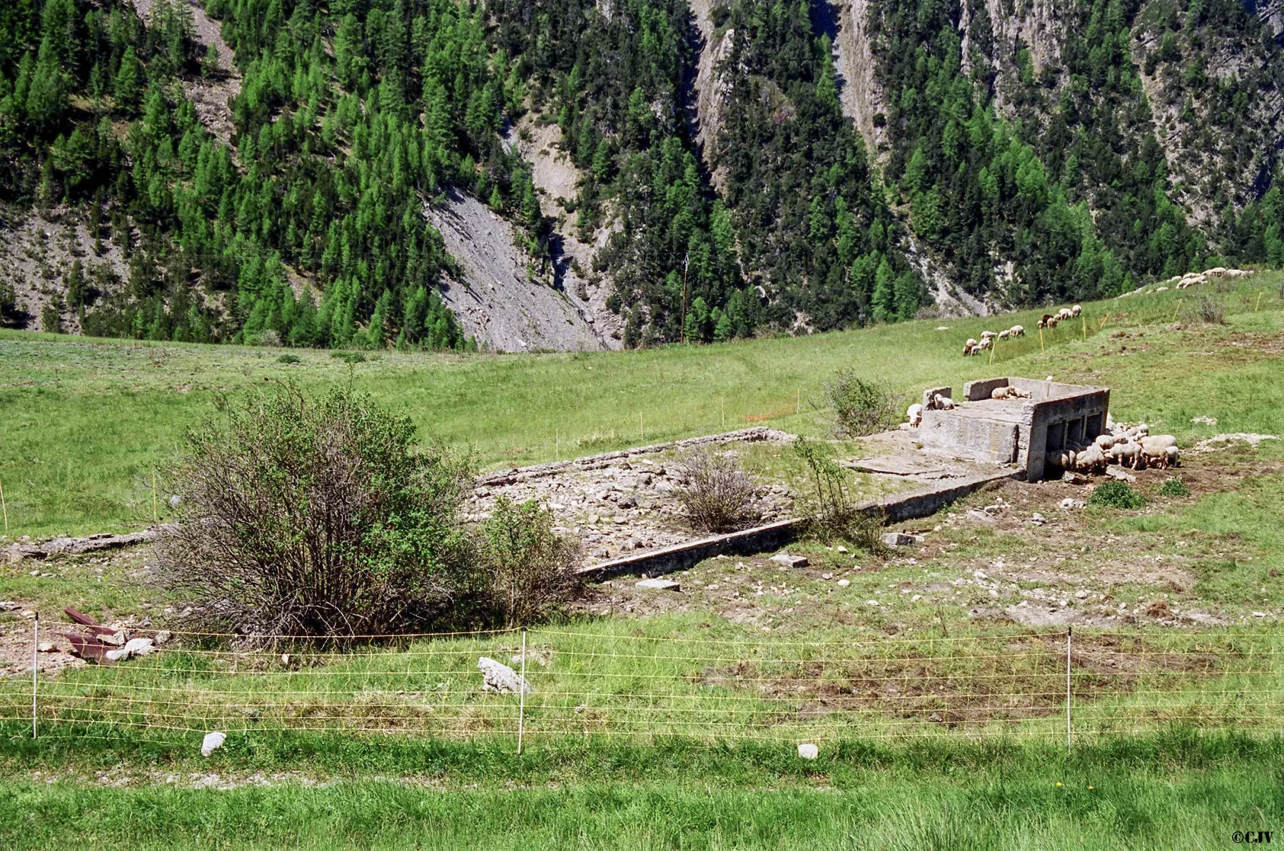 Ligne Maginot - LARCHE - (Casernement) - Les restes du casernement - Lia VERMEULEN