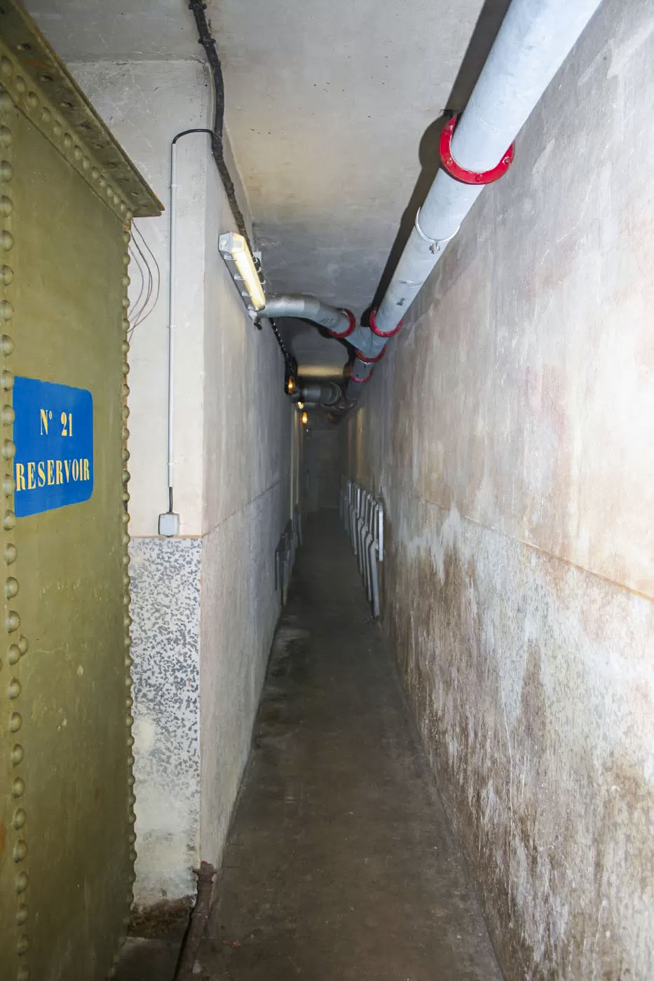 Ligne Maginot - ZEITERHOLZ - X6 - (Abri) - Couloir au niveau du réservoir - Michel Teiten