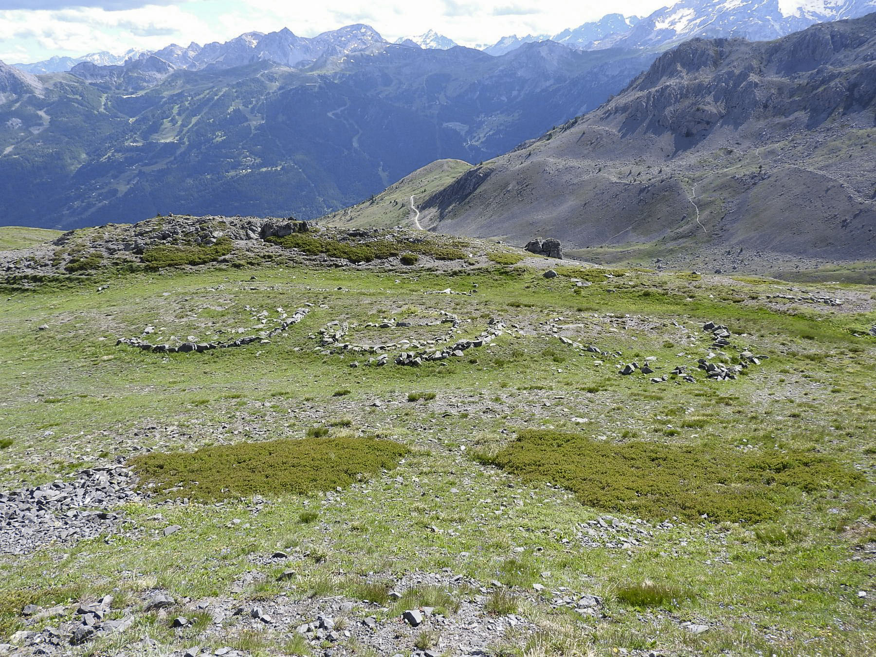Ligne Maginot - COL DE CRISTOL (1° CM / 82° BAF) - (PC) - Un emplacement pour tentes Marabout à proximité de l'abri - STENGER Mathieu