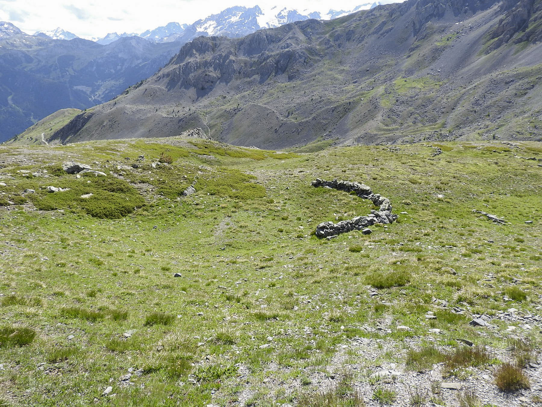 Ligne Maginot - COL DE CRISTOL (1° CM / 82° BAF) - (PC) - Un emplacement pour tentes Marabout à proximité de l'abri - STENGER Mathieu