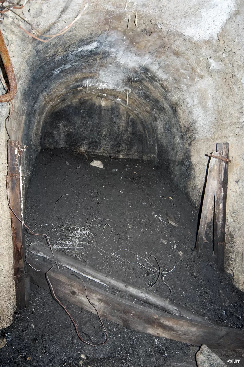 Ligne Maginot - COL DE GRANON - (Ouvrage d'infanterie) - Le stock de charbon - Lia VERMEULEN