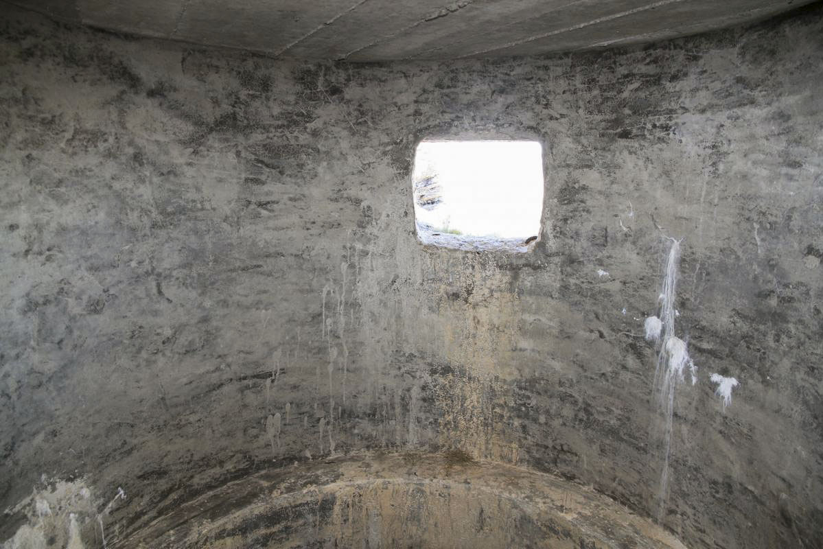 Ligne Maginot - CRETE DE CRISTOL 3 - (Blockhaus pour arme infanterie) - Chambre de tir - Alain Perouffe