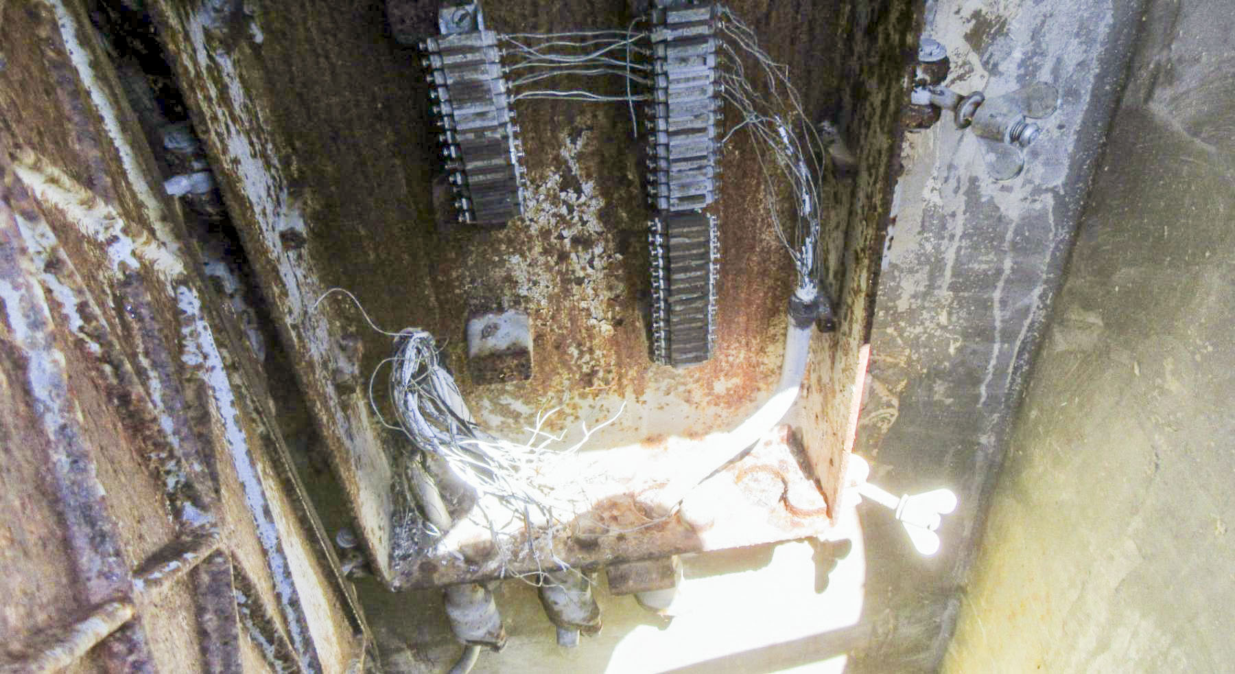 Ligne Maginot - SAINT JOSEPH NORD - (Chambre de coupure) - Le répartiteur - Jean BERTHIER