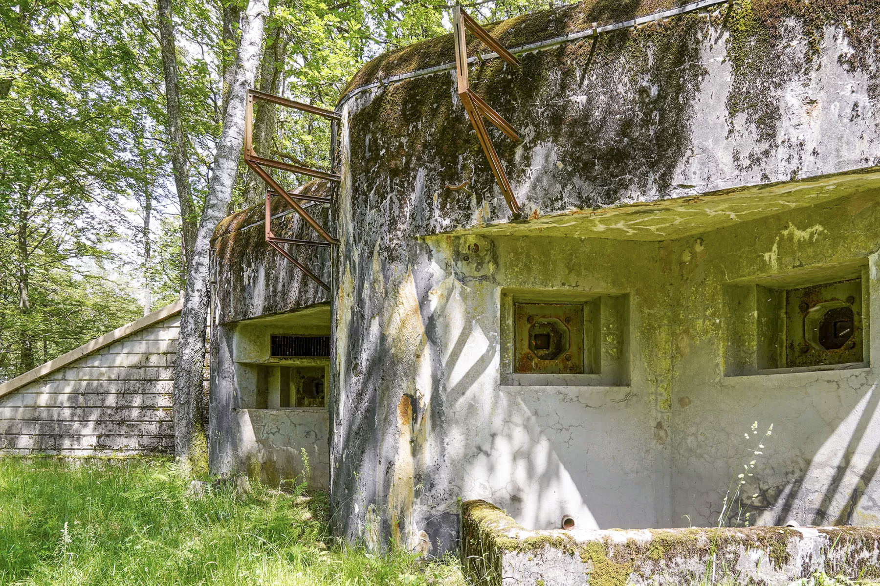 Ligne Maginot - BIESENBERG SOMMITALE - (Casemate d'infanterie - Simple) - Vue extérieure - David Palmer