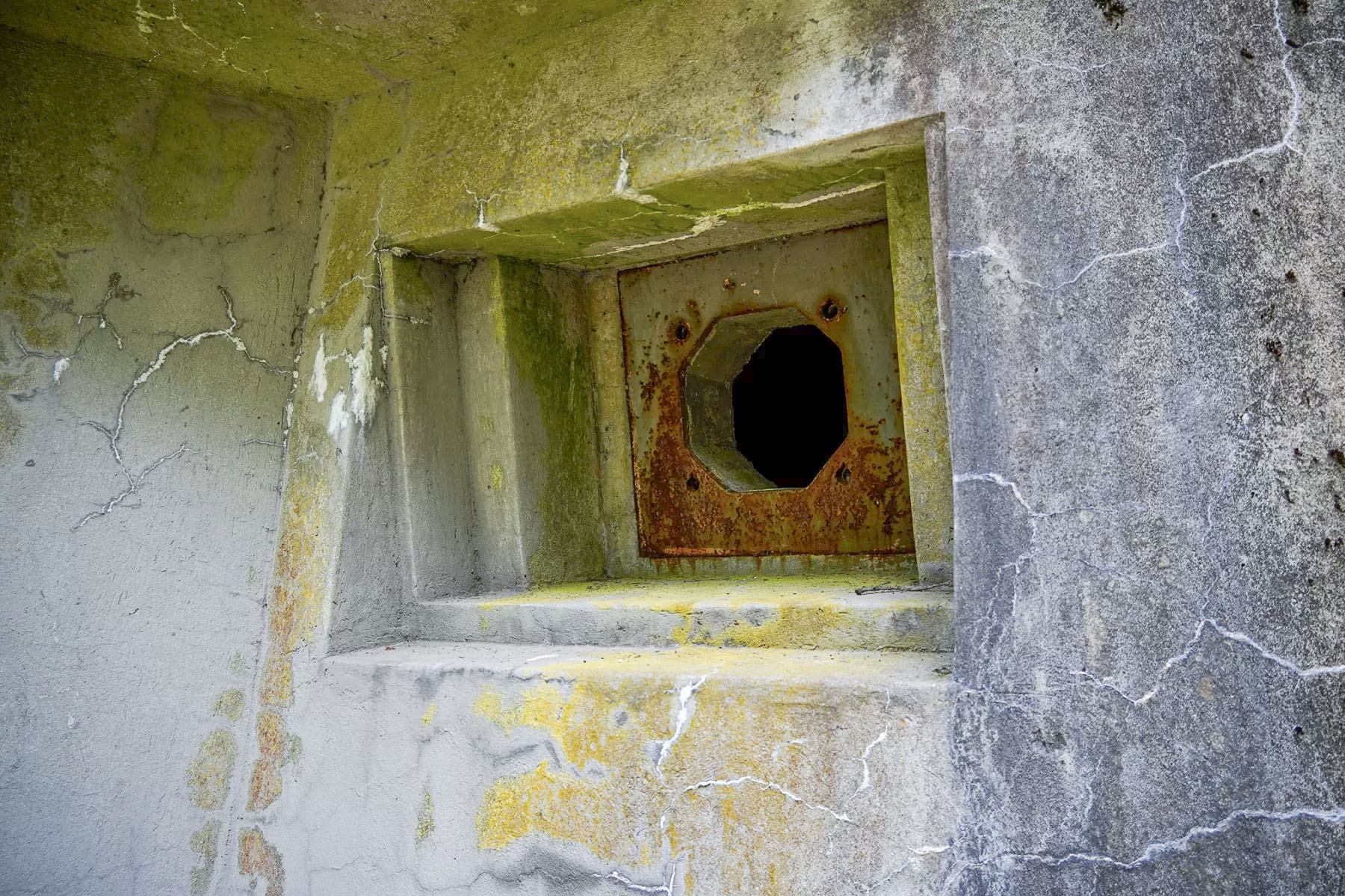 Ligne Maginot - BIESENBERG 2 - (Blockhaus pour arme infanterie) - Créneau FM 24/29 - David Palmer