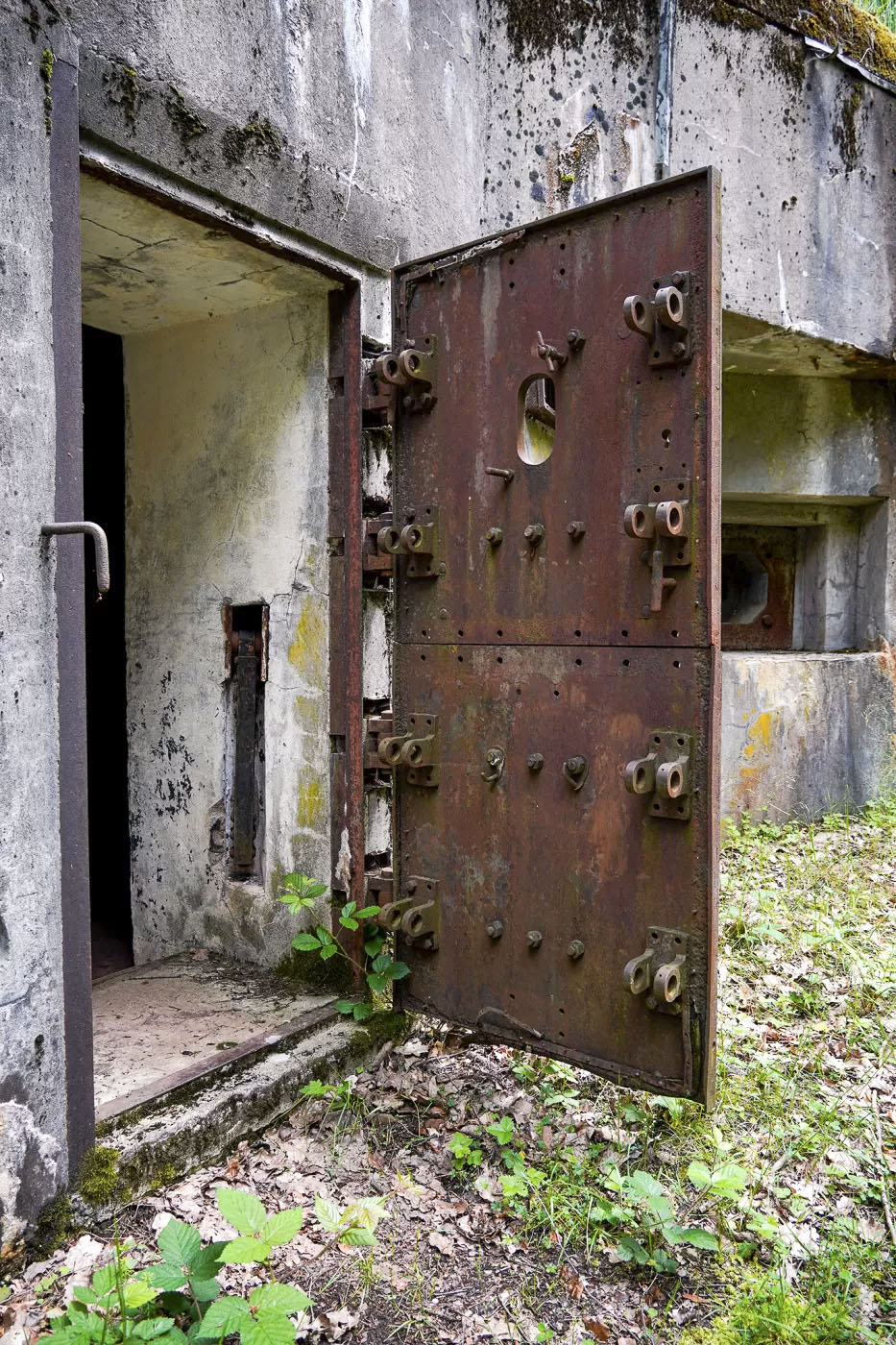 Ligne Maginot - BIESENBERG 2 - (Blockhaus pour arme infanterie) - Porte blindée - David Palmer