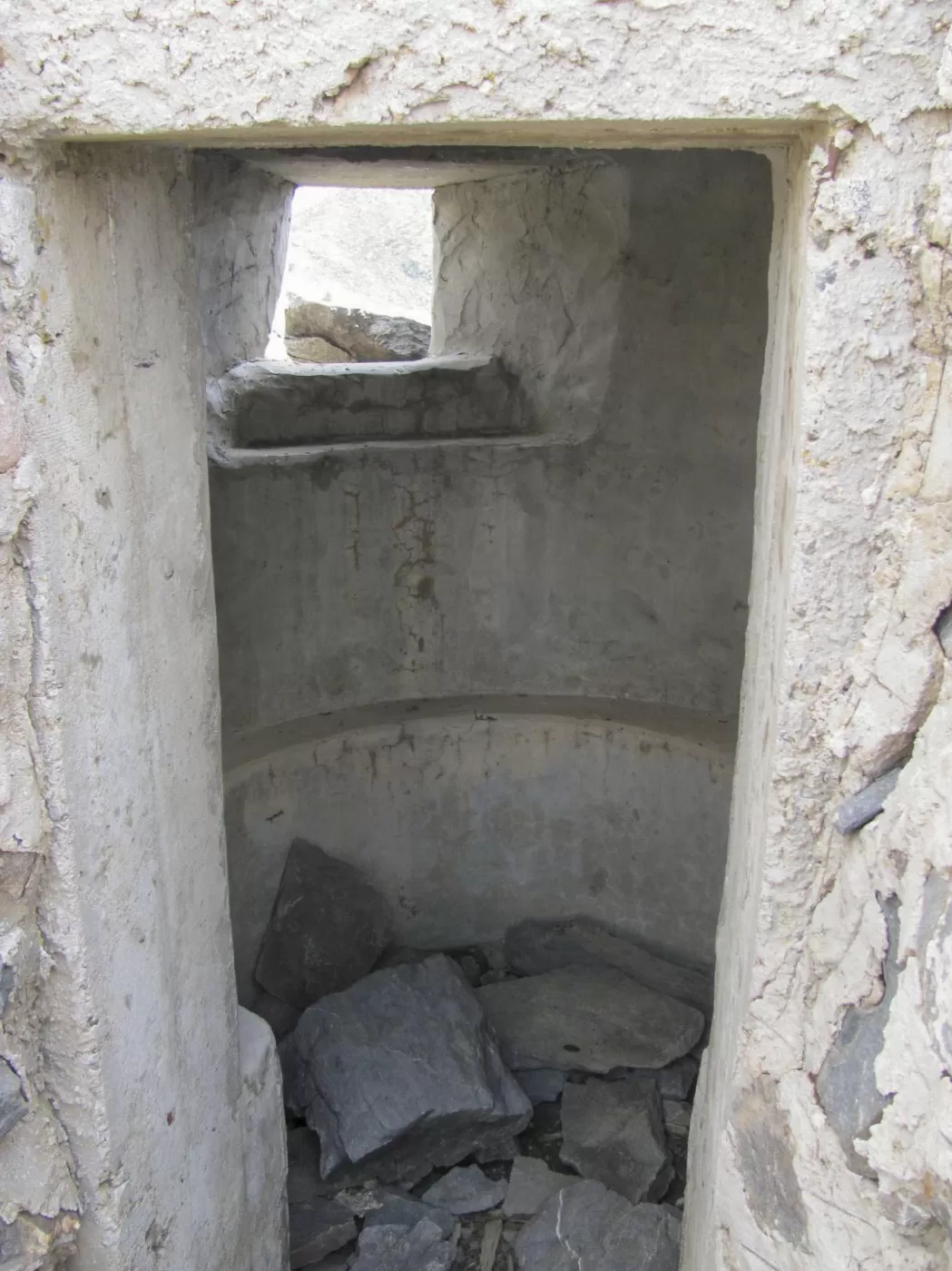 Ligne Maginot - LES CIBIERES - COL DE L'OULE 3 - (Blockhaus pour arme infanterie) - L’intérieur de la pilule - Marc ENDINGER