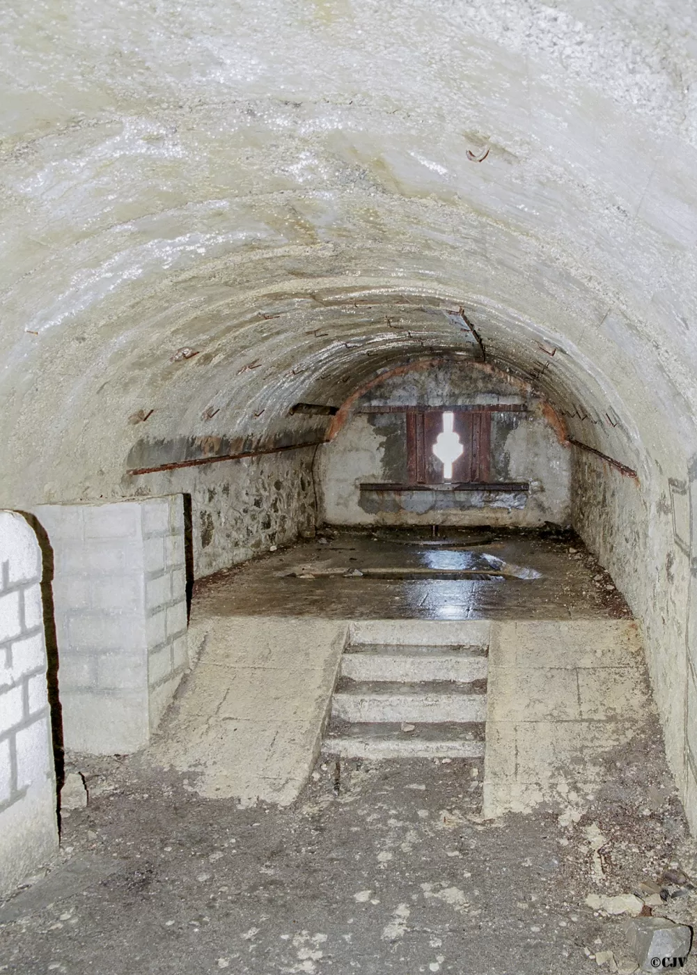 Ligne Maginot - L'OLIVE (BATTERIE CAVERNE) - (Position d'artillerie préparée) - La deuxième casemate pour canon de 75 - Lia VERMEULEN