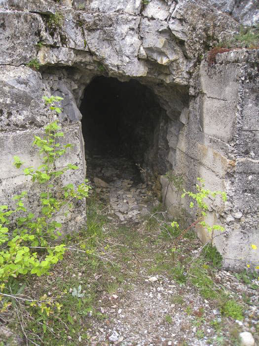 Ligne Maginot - PLAMPINET - (Ouvrage d'infanterie) - Entrée de la galerie - Haupt