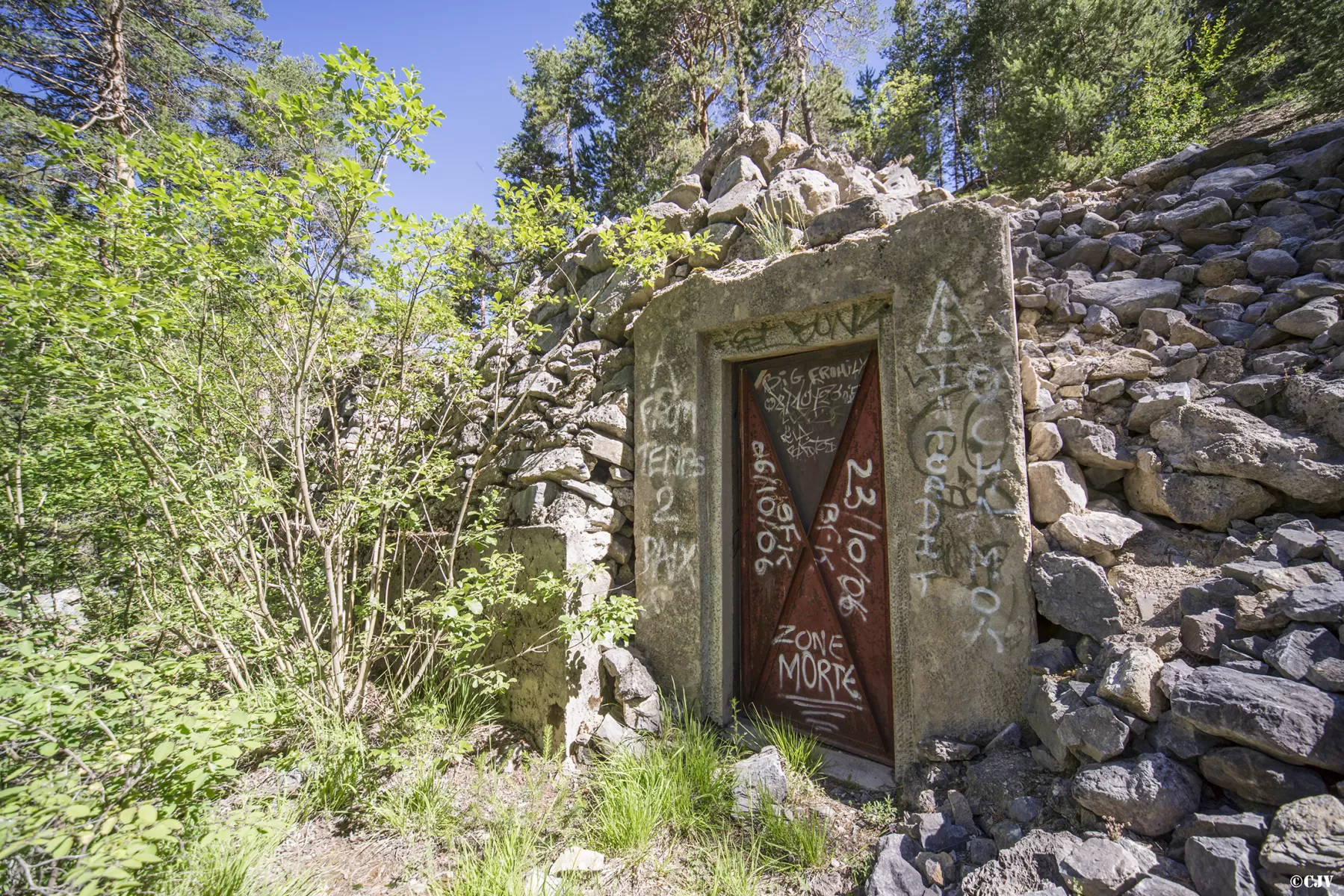 Ligne Maginot - CLOT DU POIN ABRI 1 - (Abri) -  - Lia VERMEULEN