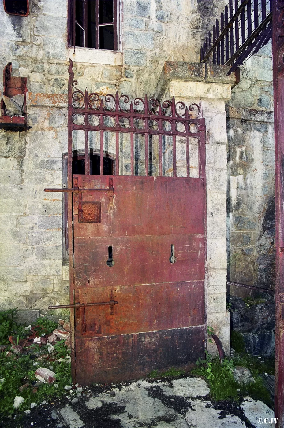 Ligne Maginot - FORT DE LA CROIX DE BRETAGNE (154° RAP - 7° BIE) - (Position d'artillerie préparée) - La deuxième porte - Lia VERMEULEN
