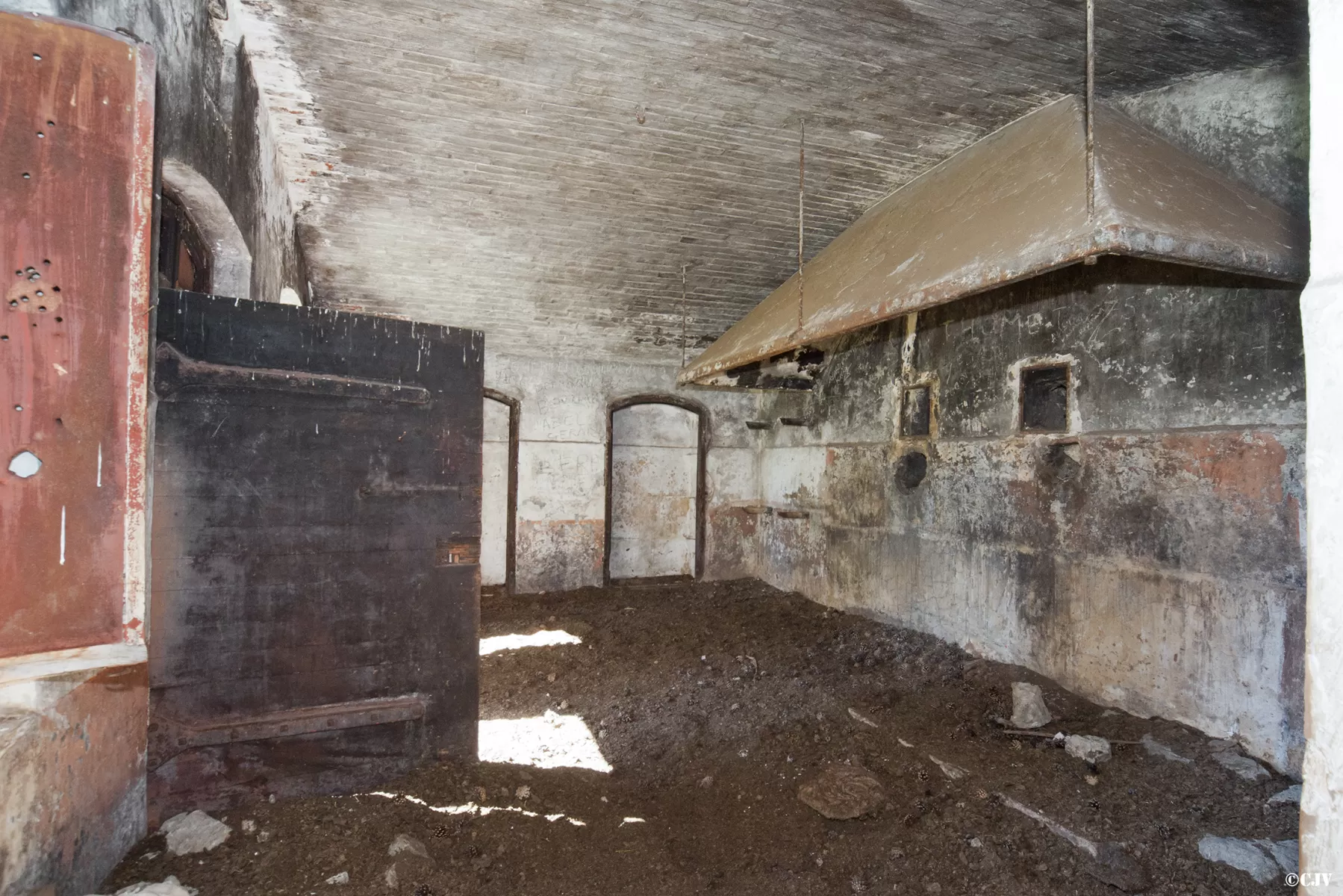 Ligne Maginot - FORT DE LA CROIX DE BRETAGNE (154° RAP - 7° BIE) - (Position d'artillerie préparée) - La cuisine - Lia VERMEULEN