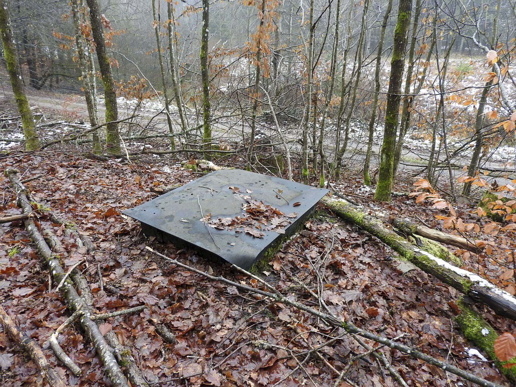 Ligne Maginot - C - (Chambre de coupure) - Le puits d'accès - STENGER Mathieu